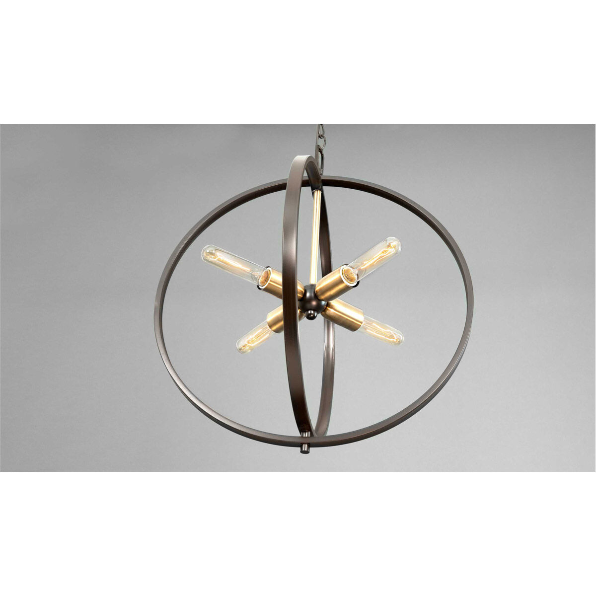 Swing 4 Light 20 inch Antique Bronze Pendant Ceiling Light, Medium