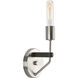 Hangar 1 Light 5 inch Brushed Nickel Wall Bracket Wall Light, Design Series