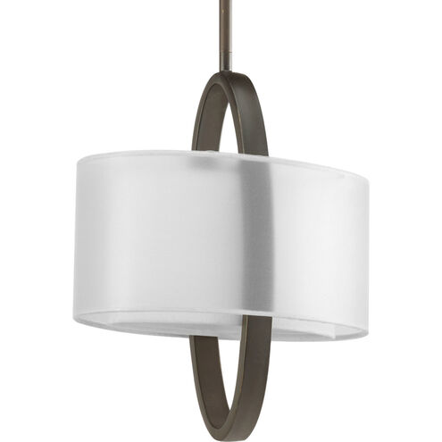 Cuddle 1 Light 11 inch Antique Bronze Mini-Pendant Ceiling Light in Bulbs Included, Fluorescent