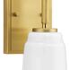 Spenser 1 Light 5.75 inch Brushed Gold Vanity Light Wall Light