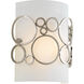 Bingo 1 Light 8 inch Brushed Nickel ADA Wall Sconce Wall Light