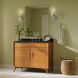 Replay 1 Light 6 inch Polished Nickel Bath & Vanity Light Wall Light