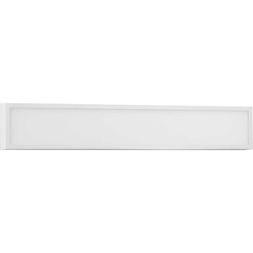 Everlume LED 32 inch Satin White Linear Bath Vanity Wall Light, Progress LED