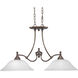 Renovations 2 Light 16 inch Forged Bronze Chandelier Ceiling Light