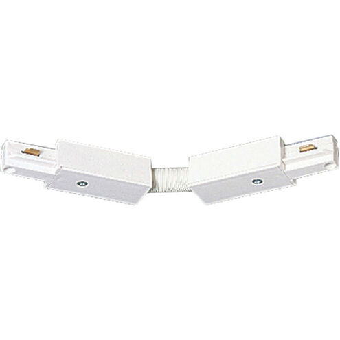 Alpha Trak 120 White Track Flex Connector Ceiling Light