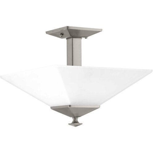 Clifton Heights 2 Light 13 inch Brushed Nickel Semi-Flush Mount Ceiling Light