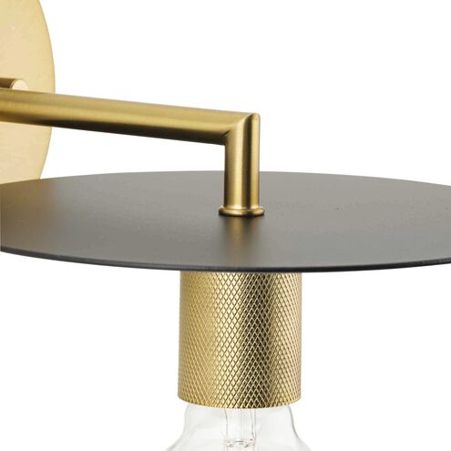 Trimble 1 Light 8 inch Brushed Bronze Wall Bracket Wall Light, Design Series