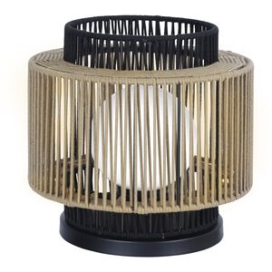 Aden 15.5 inch 60.00 watt Black Outdoor Portable, Both Indoor/Outdoor