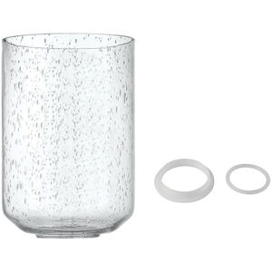 Chicago Clear Seeded Glass 3.93 inch Replacement Glass