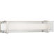 Miter LED LED 24 inch Brushed Nickel Linear Bath Bar Wall Light, Progress LED