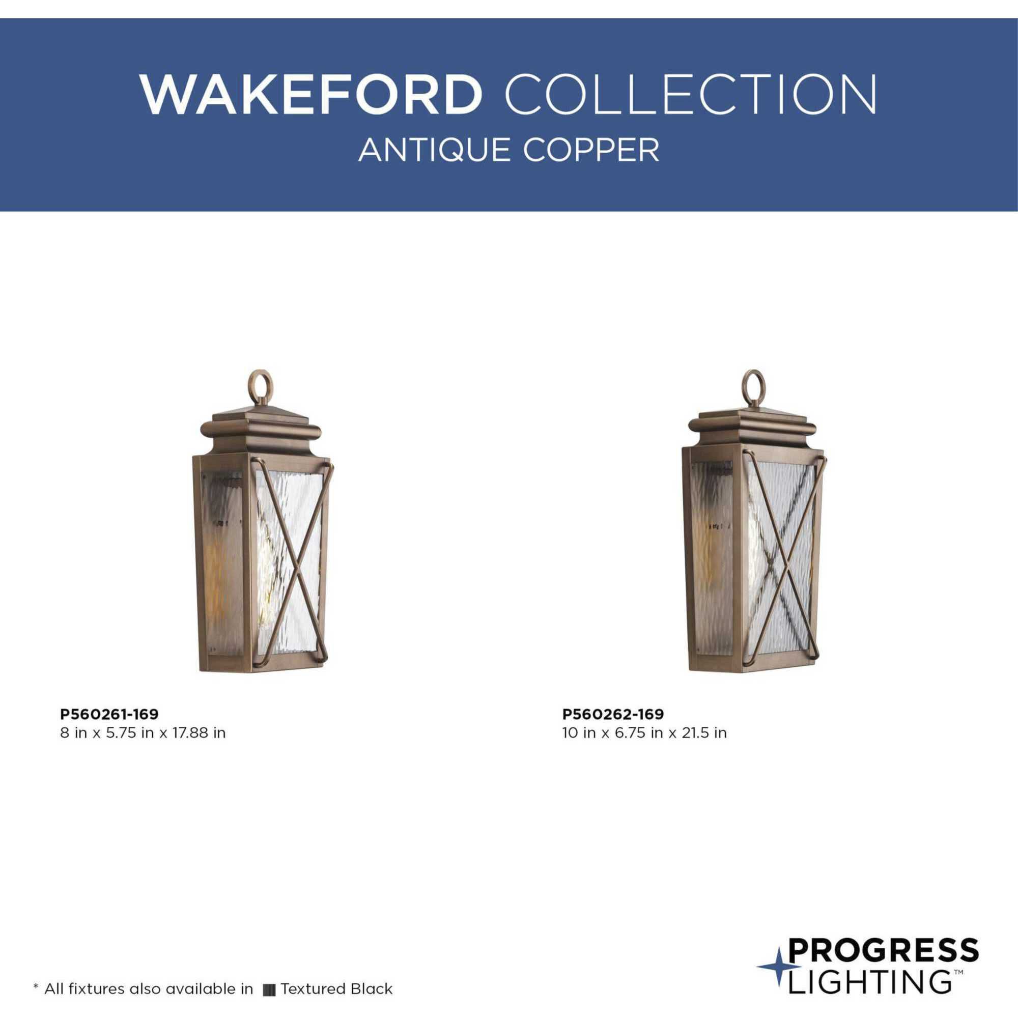 Progress P560262-169 Wakeford 1 Light 22 inch Antique Copper Progress P560262-169 Wakeford 1 Light 22 inch Antique Copper