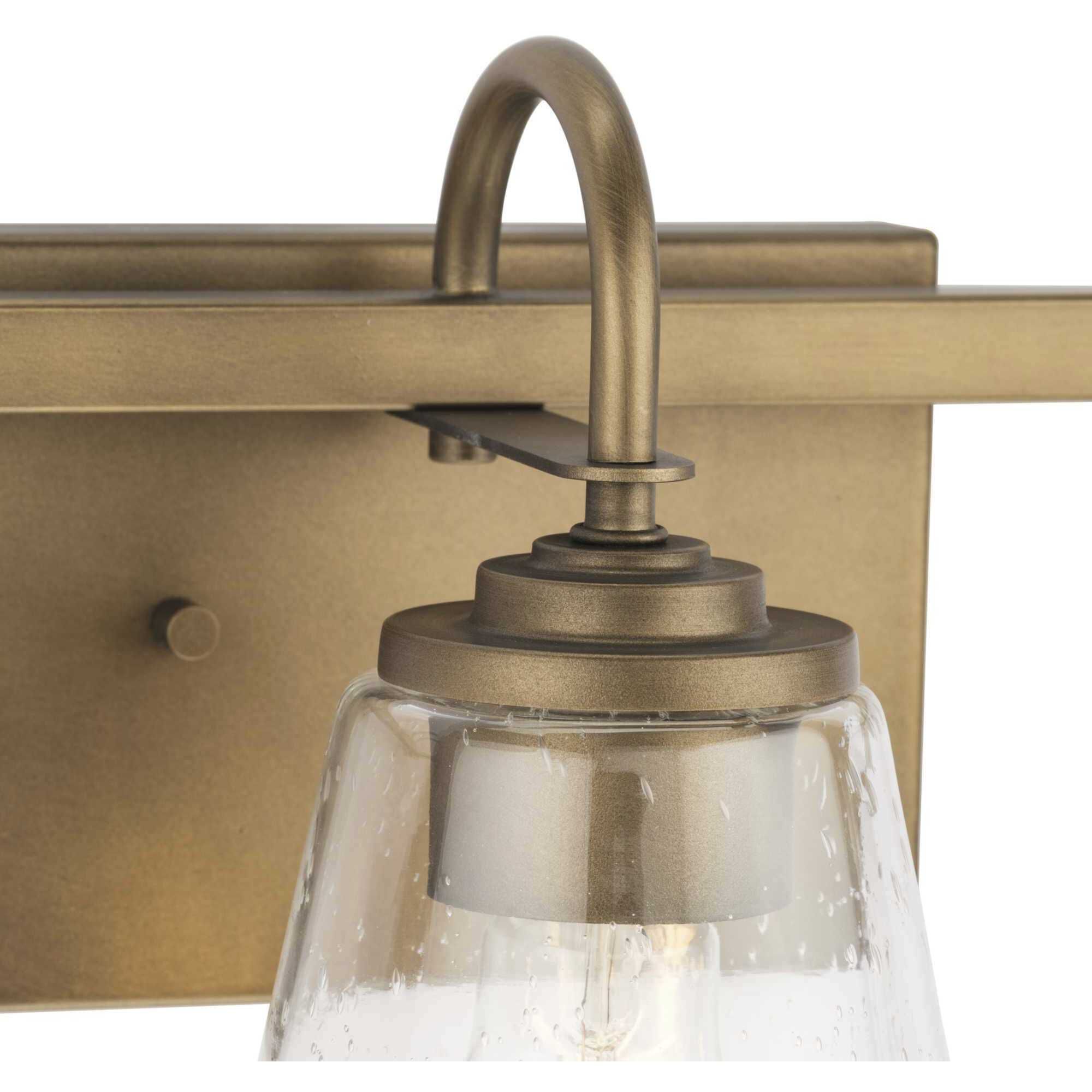 Martenne 3 Light 24 inch Aged Bronze Bathroom Vanity Light Wall Light
