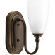 Revive 1 Light 4 inch Antique Bronze Vanity Wall Light