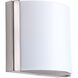 Arch LED 7 inch Brushed Nickel Bath Vanity Wall Light