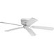 AirPro Hugger 52 inch White Ceiling Fan