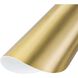 Cornett LED 4.5 inch Brushed Gold Wall Bracket Wall Light