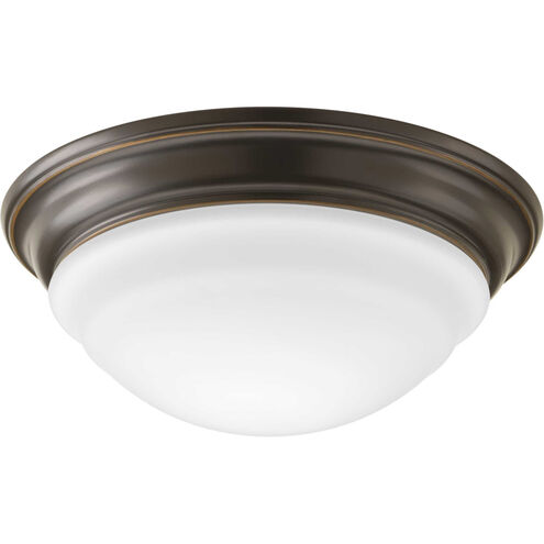 LED Flush Mount LED 11 inch Antique Bronze Flush Mount Ceiling Light, Progress LED
