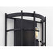 Torres 2 Light 8 inch Textured Black ADA Wall Sconce Wall Light, Design Series