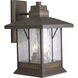 Aberdeen 2 Light 15 inch Antique Bronze Outdoor Wall Lantern