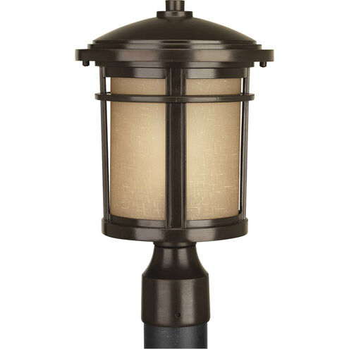 Wish LED LED 15 inch Antique Bronze Outdoor Post Lantern, Progress LED
