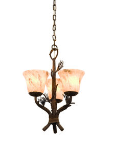Ponderosa 3 Light 14.00 inch Chandelier