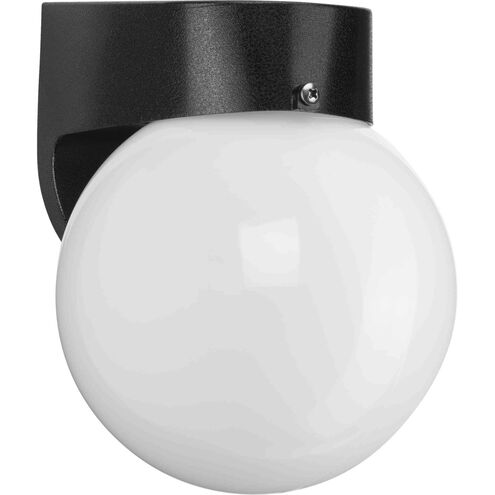 Polycarbonate Outdoor Outdoor Wall Lantern in Black