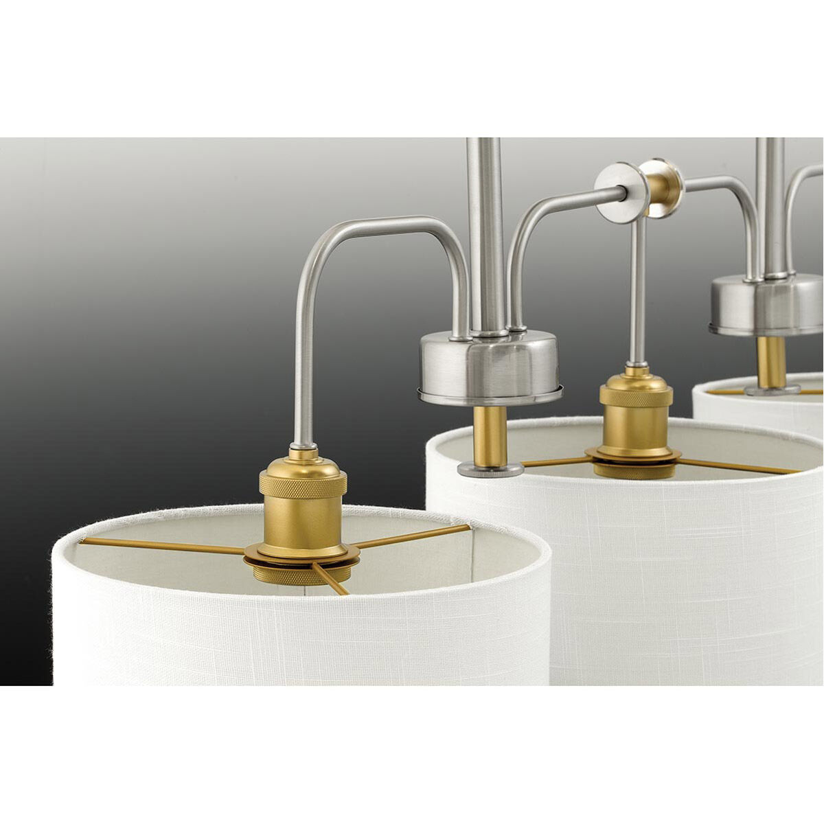 Progress P400089-009 Cordin 3 Light 25 inch Brushed Nickel