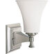 Fairfield 1 Light 6 inch Brushed Nickel Bath Vanity Wall Light