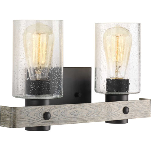 Gulliver 2 Light 16 inch Graphite Bath Vanity Wall Light