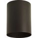 Cylinder LED 5 inch Antique Bronze Outdoor Flush Mount Cylinder in LED Lamping, Progress LED