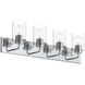 Merry 4 Light 30 inch Polished Chrome Bath Vanity Wall Light