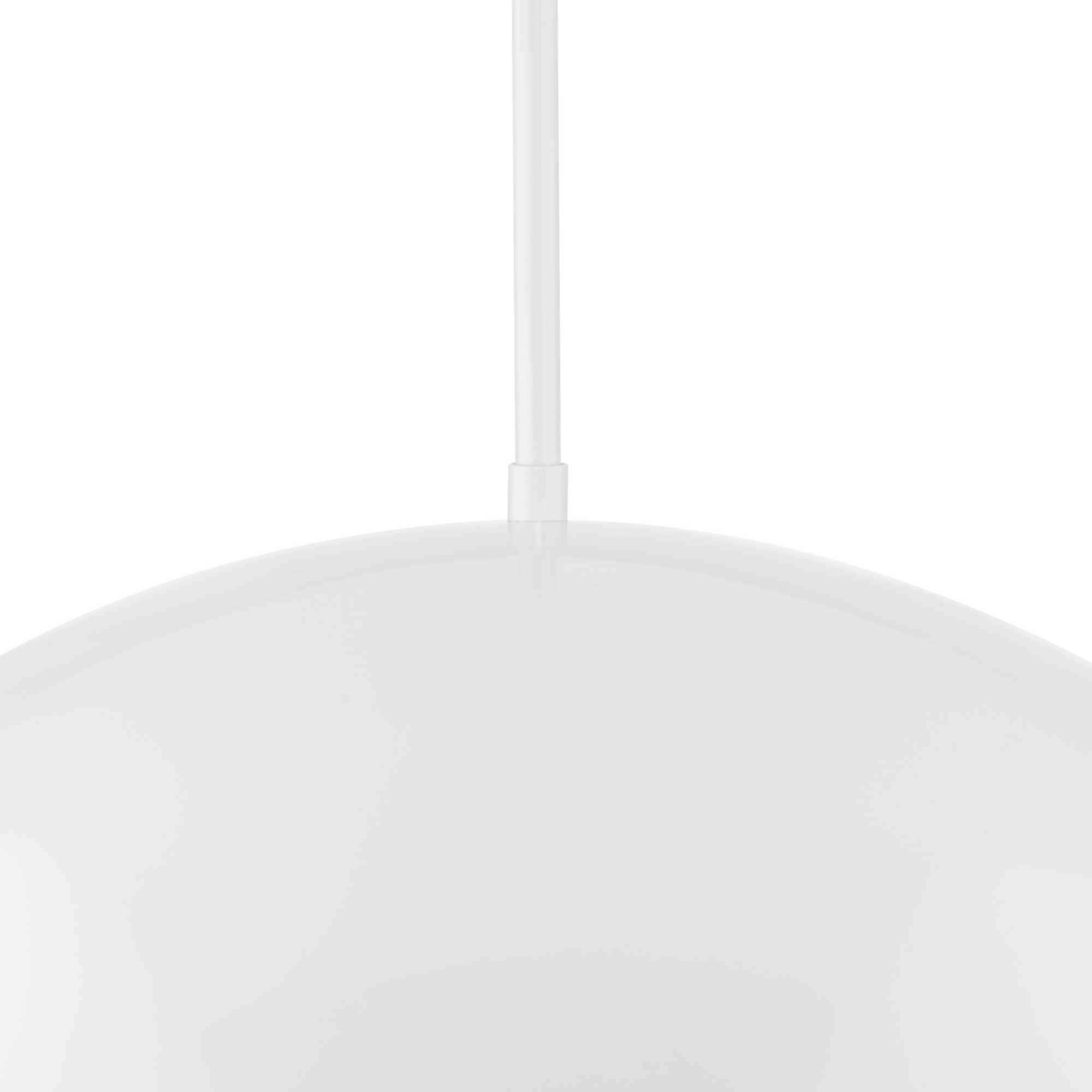 Perimeter 1 Light 23.62 inch White Pendant Ceiling Light