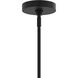 Rigsby 6 Light 36 inch Matte Black and Brushed Gold Chandelier Ceiling Light