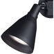 Par Lampholder Outdoor Adjustable Swivel Flood Light in Black