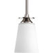 Cantata 1 Light 4.5 inch Brushed Nickel Mini-Pendant Ceiling Light
