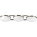 Bingo LED 12 inch Brushed Nickel Flush Mount Ceiling Light