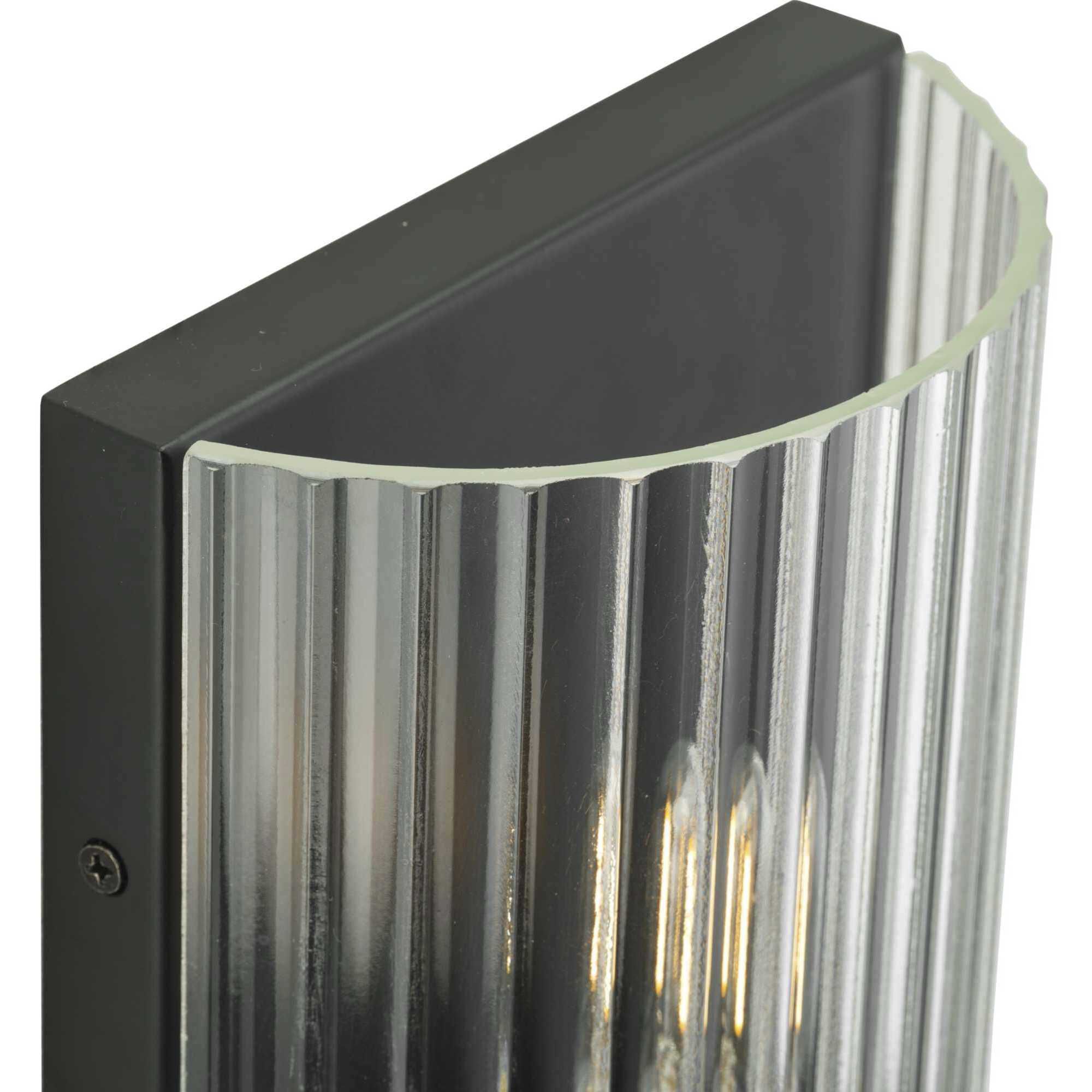 Seville 2 Light 3 inch Matte Black ADA Wall Sconce Wall Light, Design Series