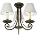 Bradford 3 Light 16 inch Forged Bronze Chandelier Ceiling Light