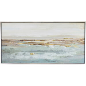 Ocean Blue/Gold Wall Art