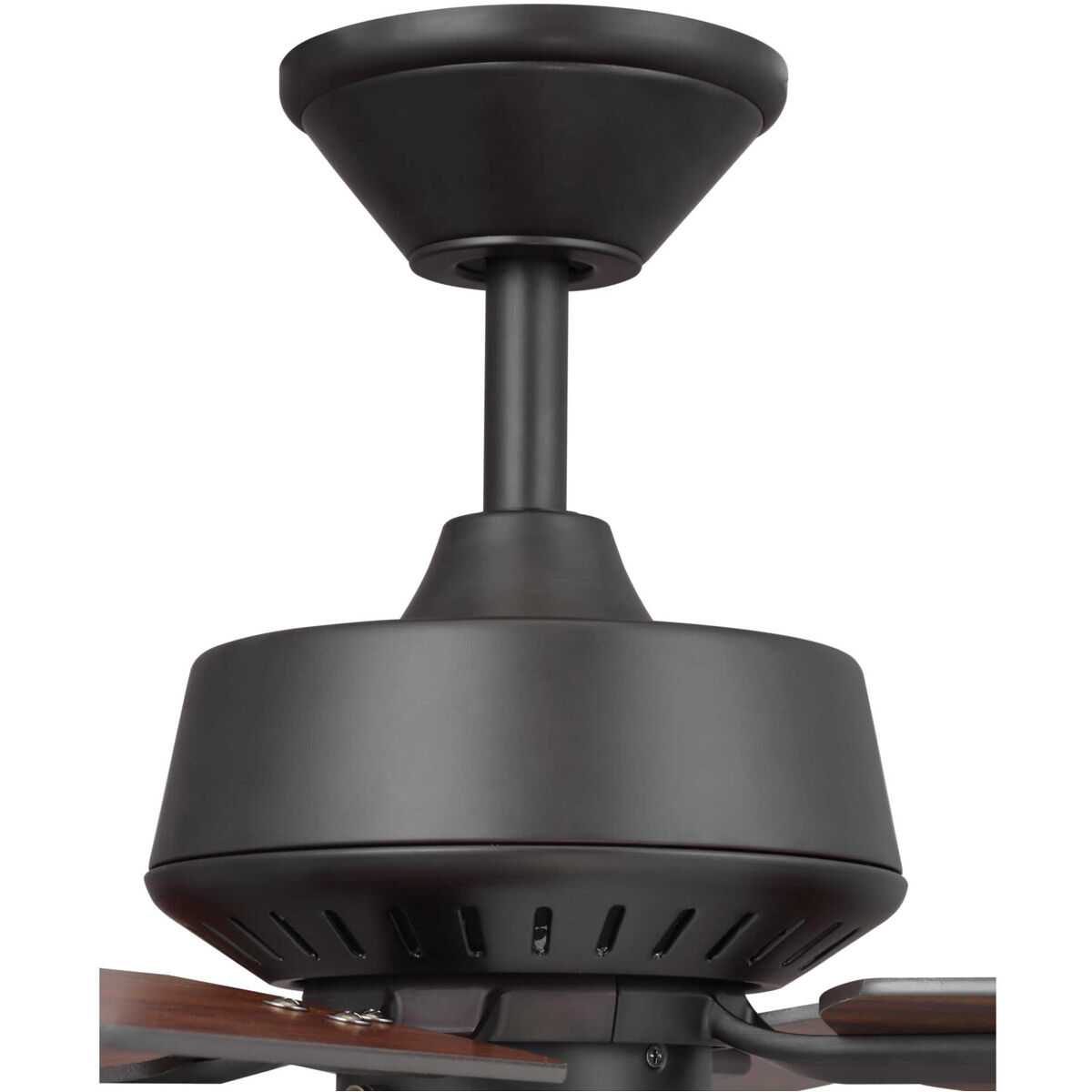 Drift 32 inch Architectural Bronze with Medium Cherry/Classic Walnut Blades Ceiling Fan