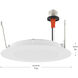 Everlume Solid State White Recessed Downlight