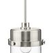 Beckner 1 Light 8 inch Brushed Nickel Pendant Ceiling Light