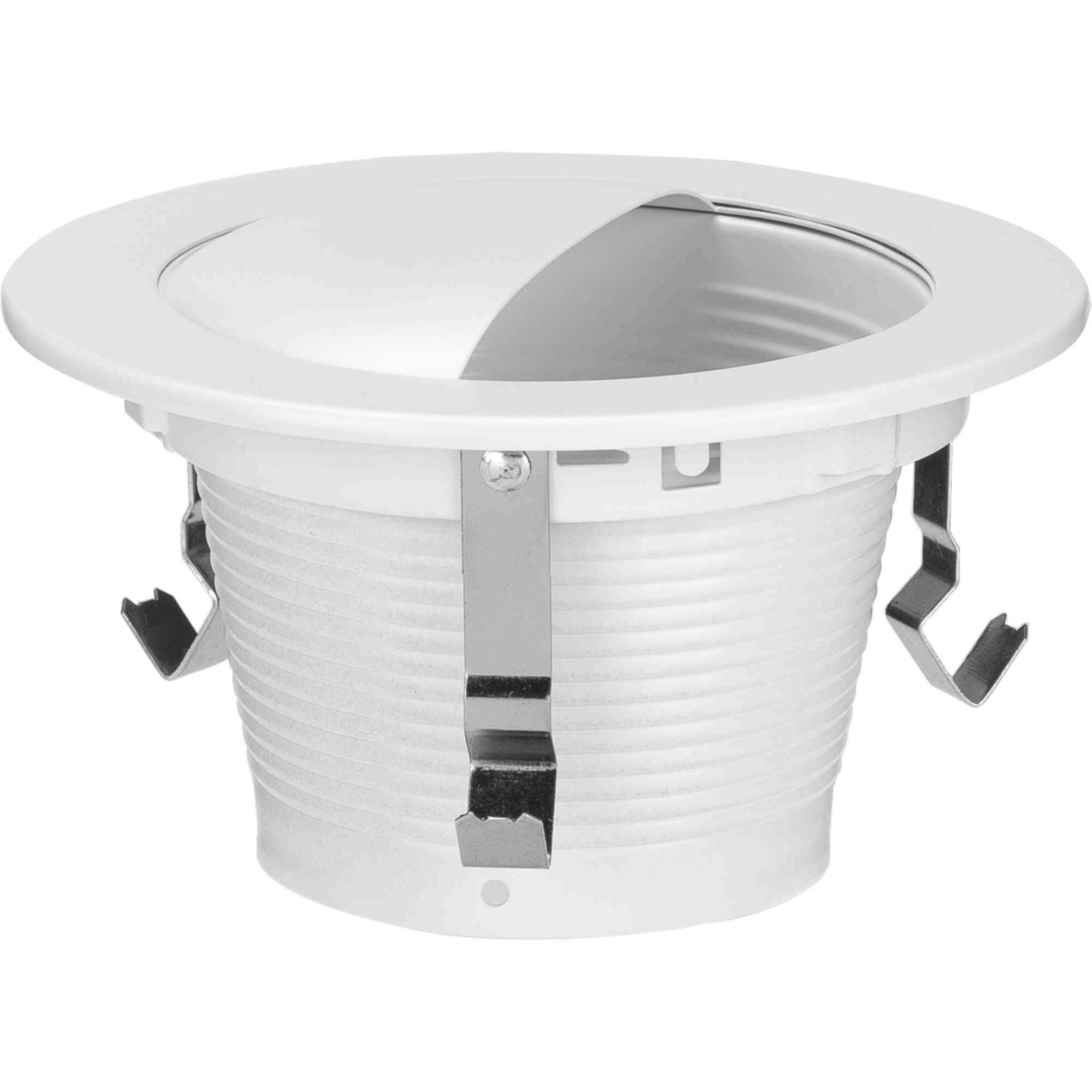 4in Recessed Trim PAR20 Satin White Wall Washer Trim