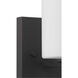 Lisbon 1 Light 5 inch Matte Black Bath Vanity Wall Light, Design Series