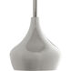 Kiss 1 Light 5 inch Polished Nickel Mini-Pendant Ceiling Light