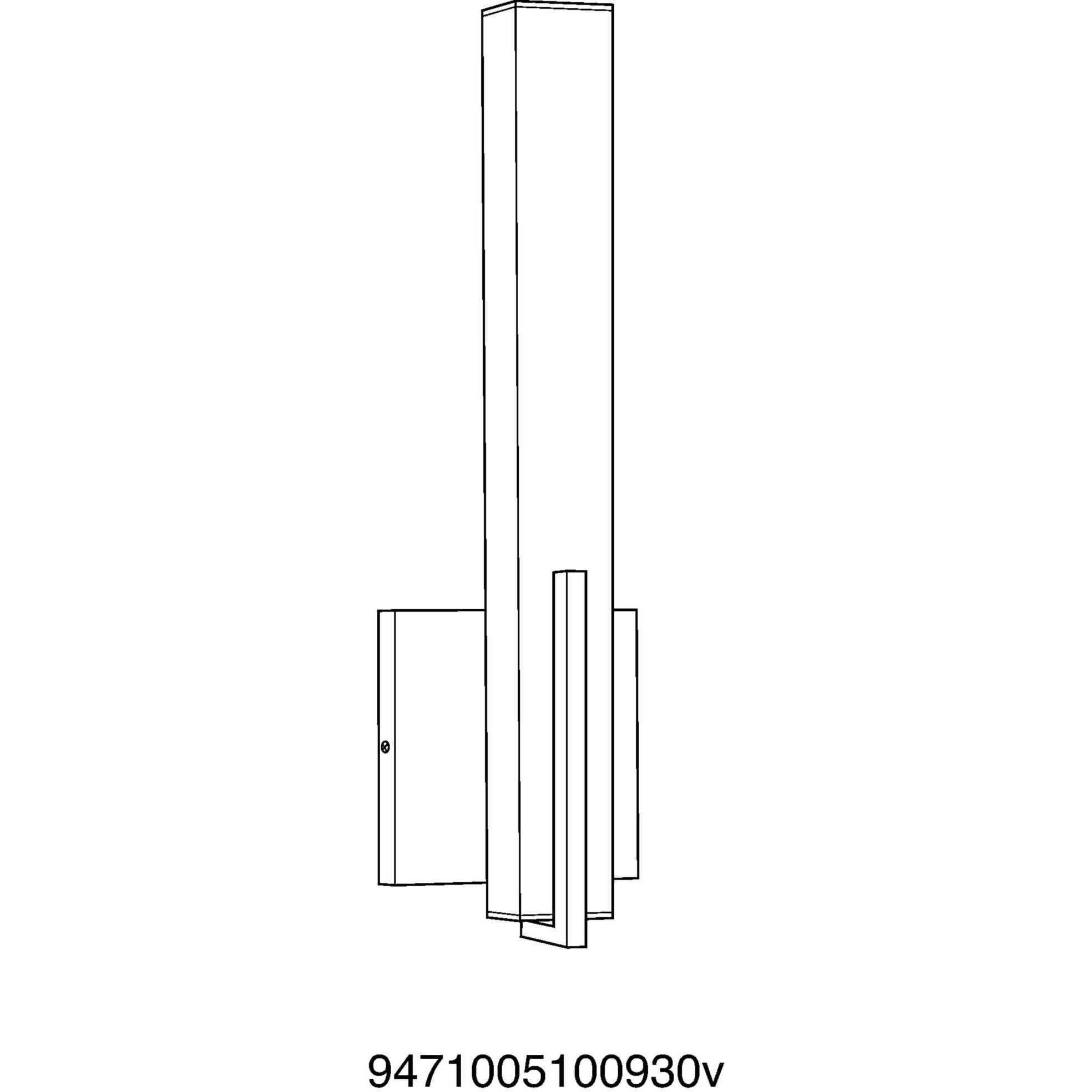Planck LED LED 5 inch Brushed Nickel ADA Wall Sconce Wall Light