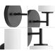 Replay 1 Light 5.13 inch Textured Black Bath Vanity Wall Light