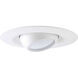 LED Recessed LED Satin White Recessed Trim, Progress LED