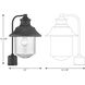 Weldon 1 Light 16 inch Textured Black Outdoor Post Lantern