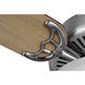 Builder 52 inch Brushed Nickel with Cherry/Natural Cherry Blades Ceiling Fan